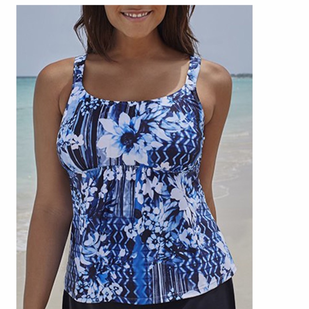 MAGNOLIA FLARED TANKINI SET